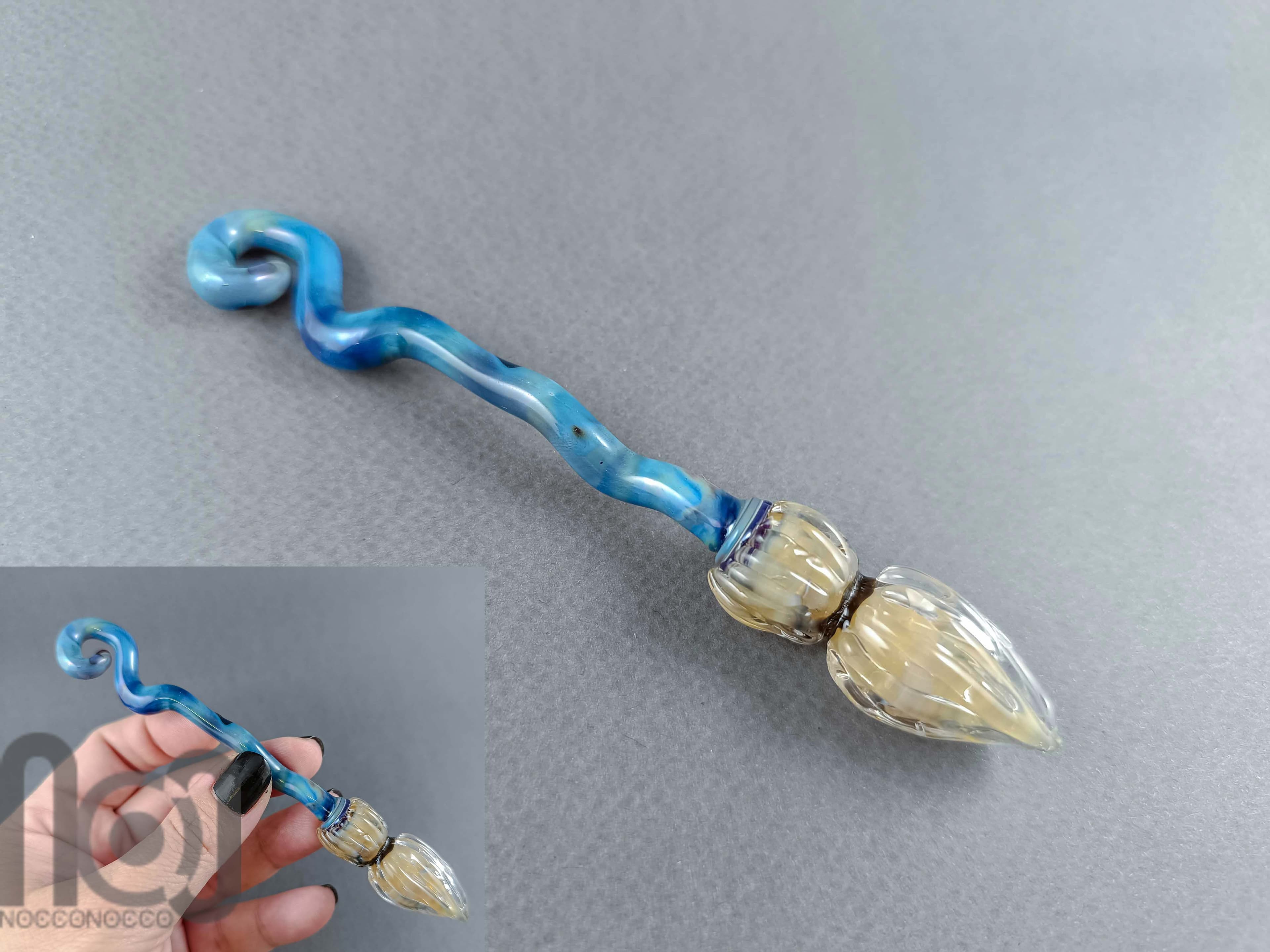 Halloween Decoration Set — handmade borosilicate glass by NoccoNocco, detail view 4 of 6, made in Greece