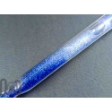 Handmade Glass Dip Pen with Crushed Glass and Mica Dust